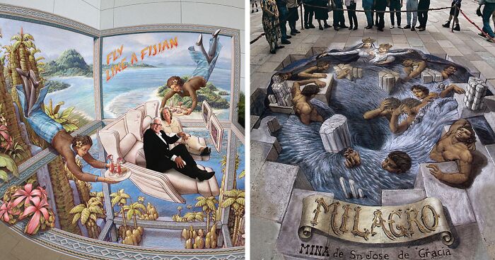 57 Interactive 3D Illusion Artworks By The Master And Creator Kurt Wenner (57 Pics)