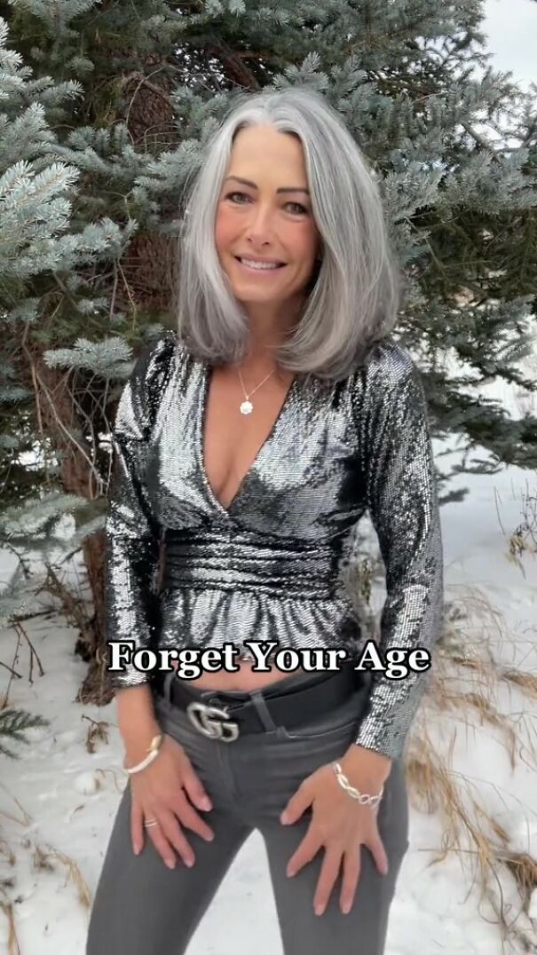 “i Am Determined To Age Like This” People Online Are Applauding This Woman For Going Against