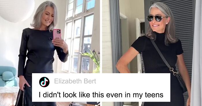 Woman With Over 200k Followers Shares Her Outfits On TikTok, Showing That People In Their 50s Can Have Fun With Them Too