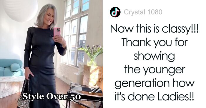 People Online Are Applauding This Woman For Going Against The Current And Redefining How Women In Their 50s Should Look