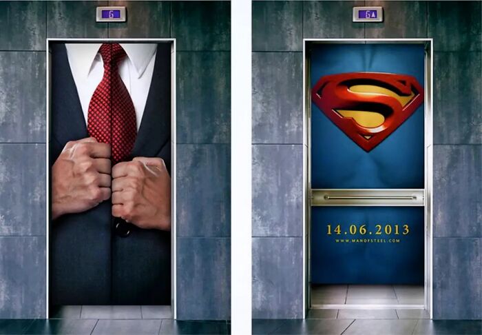 Ad For Superman Movie
