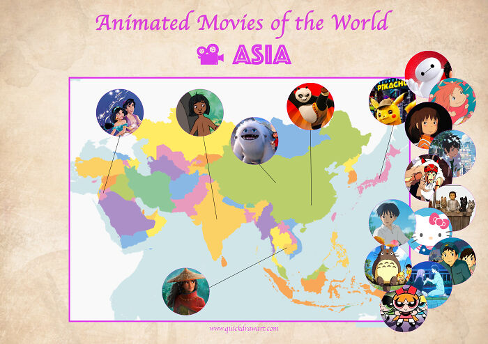 150 Animated Movie Locations Revealed (7 Pics)