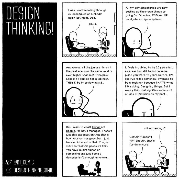 Artist Shows His Frustrations With His Design Career In Amusing Comics