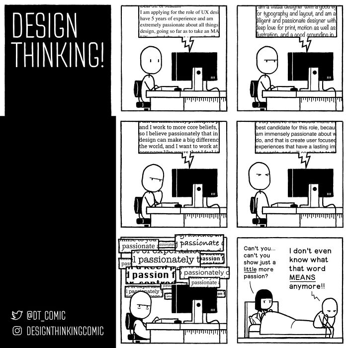 Artist Shows His Frustrations With His Design Career In Amusing Comics