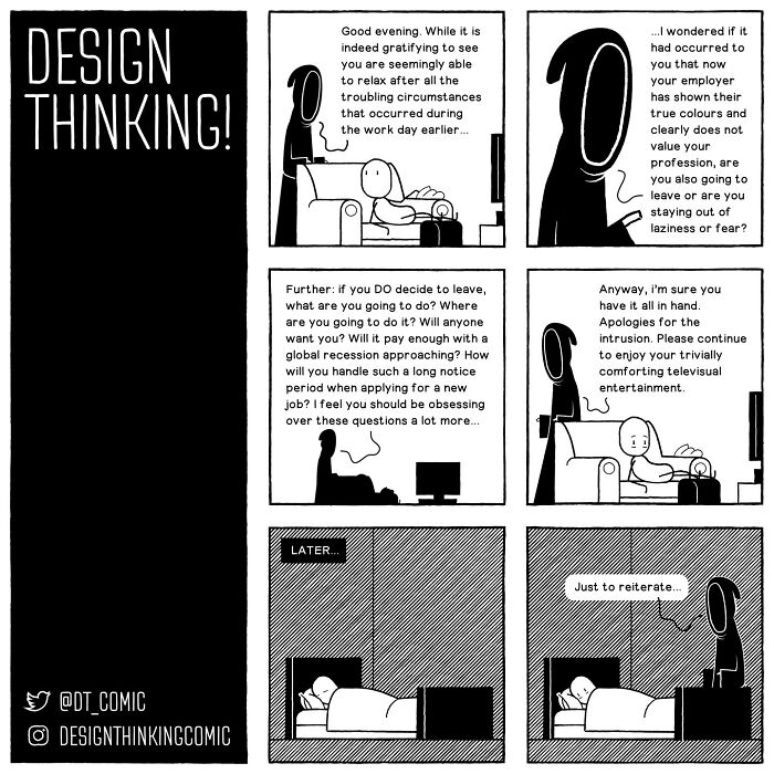 Artist Shows His Frustrations With His Design Career In Amusing Comics