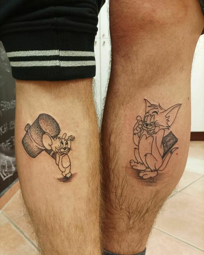 Discover more than 74 tom and jerry couple tattoo best  thtantai2