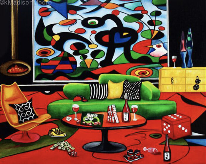 Miro's Game - Inspired By Joan Miro