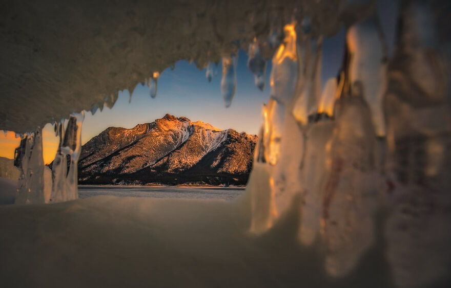 A photograph of wintery wonderland by Stanley Aryanto