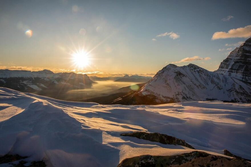 A photograph of wintery wonderland by Stanley Aryanto