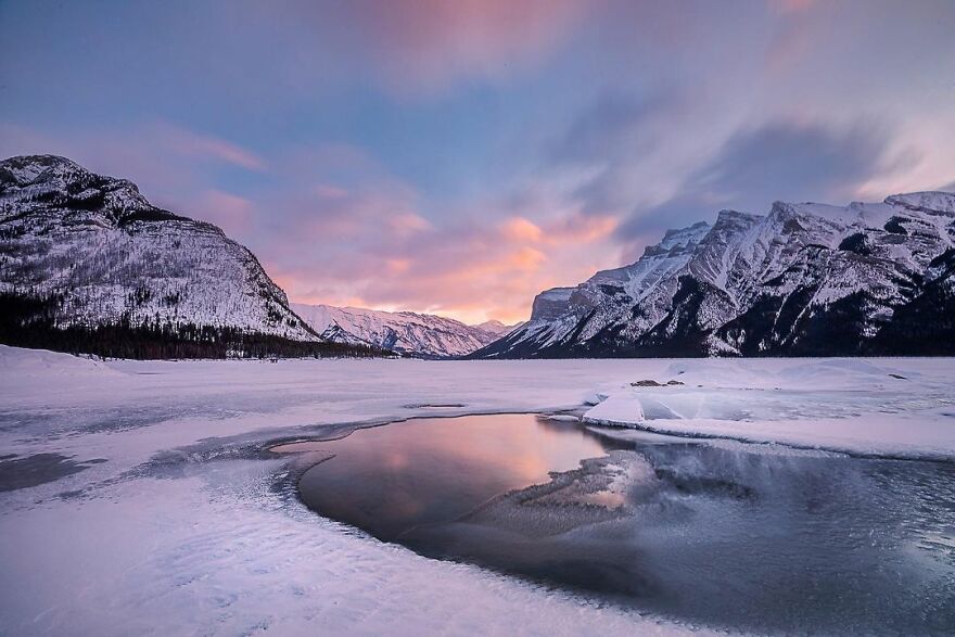 A photograph of wintery wonderland by Stanley Aryanto