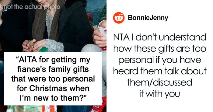 Woman Wants To Make A Good Impression On Her Fiancé's Family At Christmas, So She Buys Them Personalized Gifts, They Call Her A Stalker