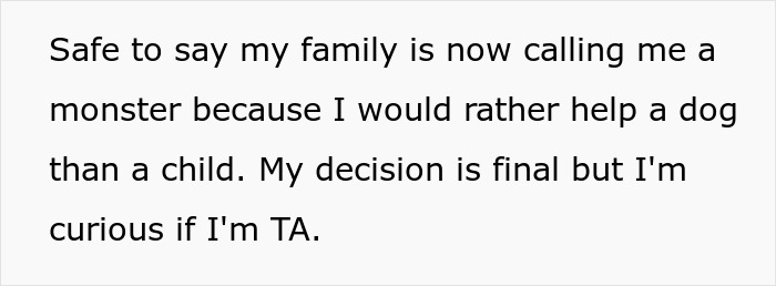 Woman Chooses Her 12 Y.O. Dog Over Her Mom’s 5 Y.O. Stepson, Gets Called A Jerk