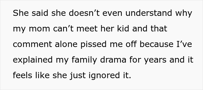 Man Asks If He’s Wrong For Forbidding His Sis To See His 2-Year-Old And Also Asking His Wife To Butt Out Of It