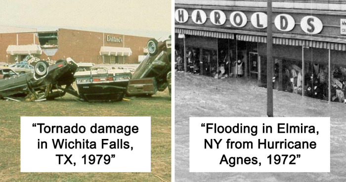 113 Vintage Pics Of Extreme Weather Phenomena, As Shared On This Twitter Page