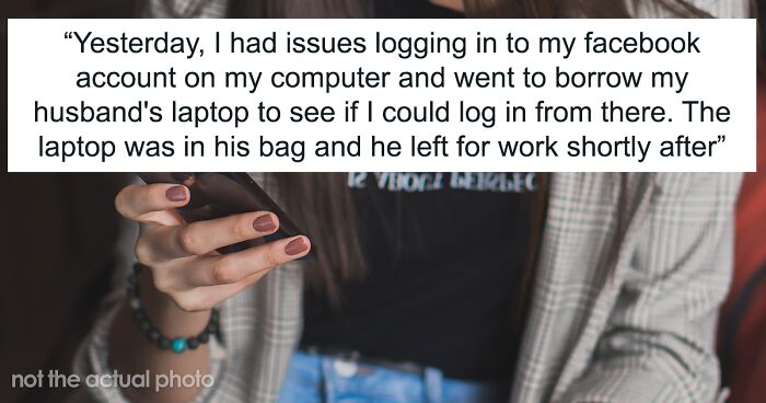 Husband Snaps After Wife Borrows His Work Computer Without Permission, She Thinks He's Overreacting As She Bought It For Him