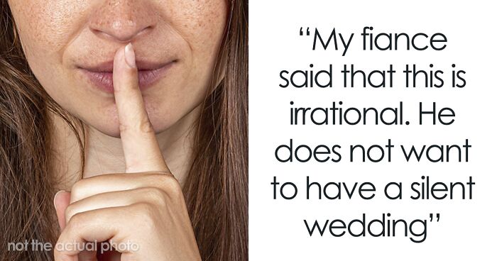 Bride Asks If Her Groom Not Wanting A “Silent Wedding” Is A Red Flag, Gets A Reality Check Online