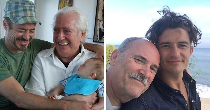 Famous People Share Personal Pics With Their Parents: 50 Wholesome And Funny Examples