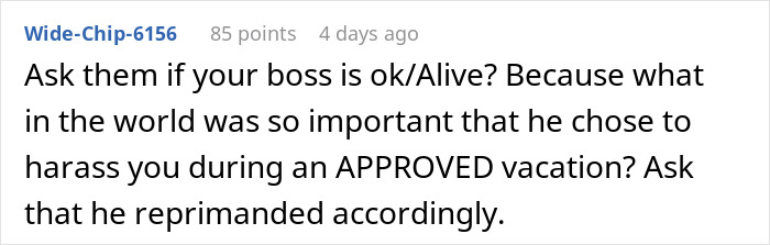 Person Gets Sent To HR For Not Answering Texts, Calls And Emails When On Vacation