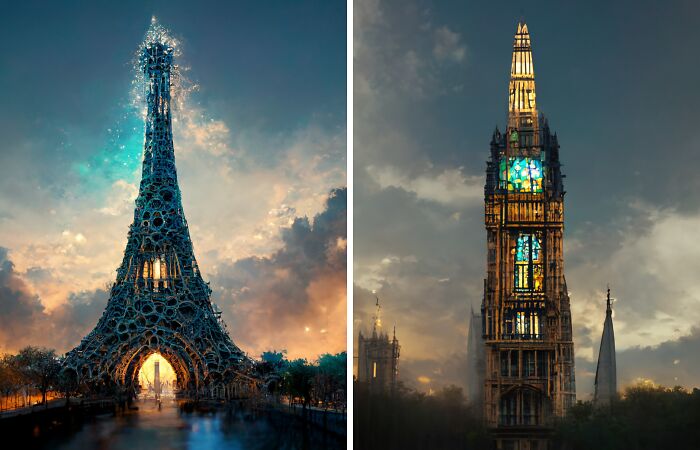 These Famous Landmarks Have Been Reimagined Using AI