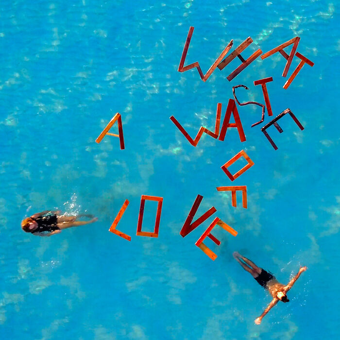 We Made An Installation And Performance Art In The Mediterranean Sea Called “Waste”