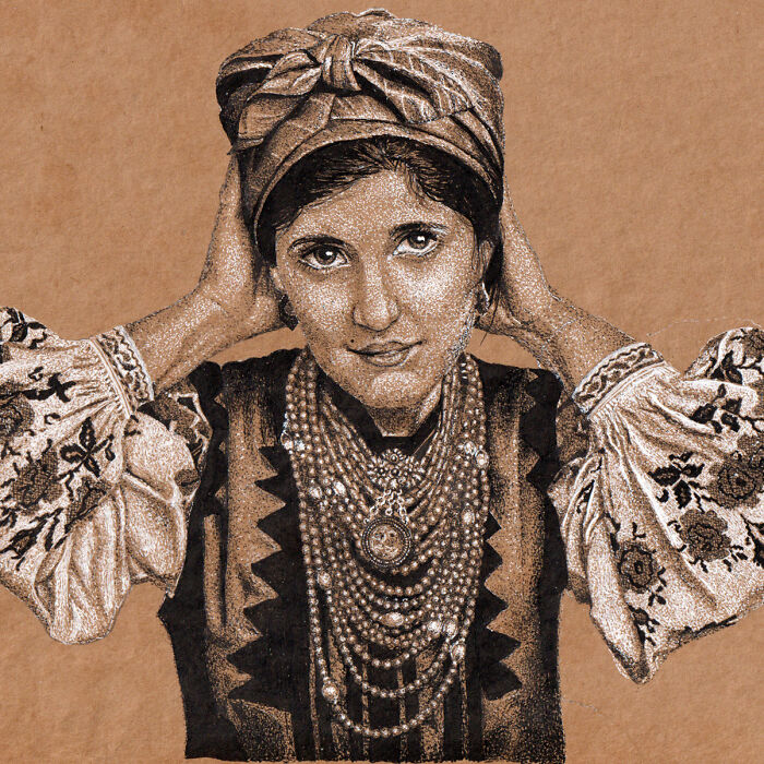 I Drew Ukrainian Cossacks And Their Women (8 Pics)