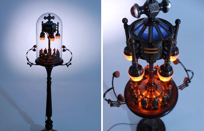 How To Turn A Medieval Legend Into A Lamp (8 Pics)