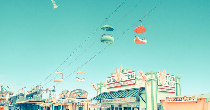 I Used Dreamy Colors To Capture California’s Oldest Amusement Park ...