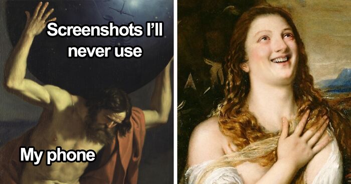 133 Times This Instagram Page Put Hilarious Modern Captions On Classical Artworks (New Pics)