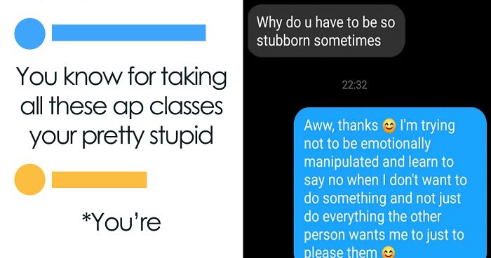 21 Moments Folks Demolished Opponents With A Brilliant Comeback, As Told In This Online Group