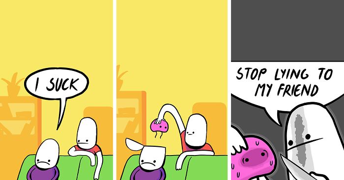 This Artist Makes Snack-Sized Comics With Ridiculous Twists, Here's 34 Of The New Ones