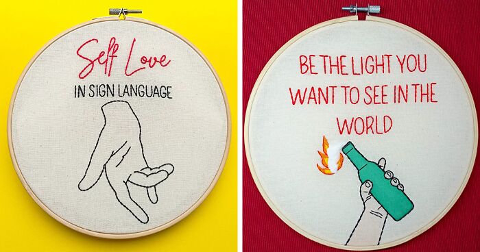 Our 21 Punny, Pop Culture, And Meme-Inspired Embroideries (New Pics)