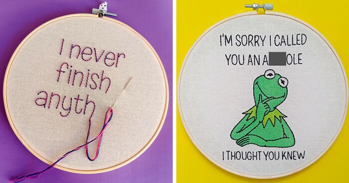 We Create Unapologetic Embroideries That Will Hopefully Brighten Up Your Day (21 New Pics)