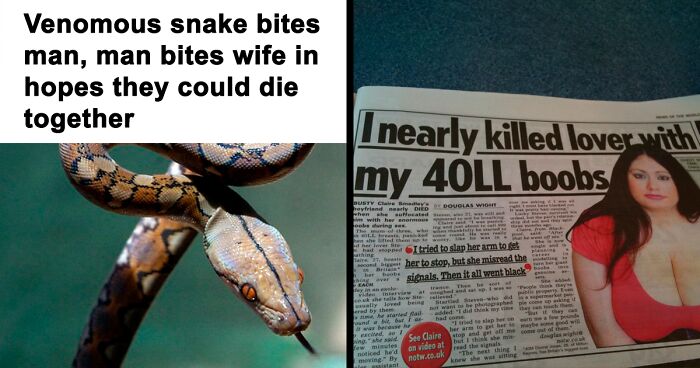 99 Ridiculous Headlines That Might Make You Laugh Out Loud, As Shared By This Twitter Page