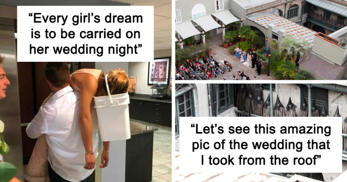 91 Hilariously Bizarre Wedding Moments That Stood Out From The Rest (New Pics)