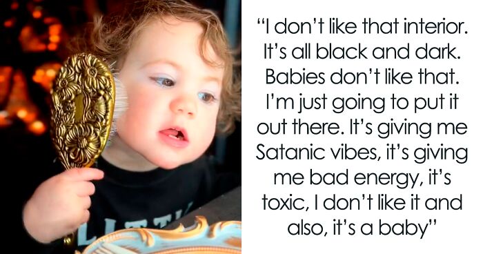 Mom Is Criticized For Not Having A Colorful Nursery For Her Baby, She Responds With A Sarcastic ‘Gothic Baby’ Video Series