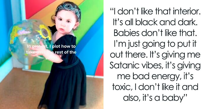 Mom Starts A Satirical ‘Gothic Baby’ Series After People Kept Saying That “Babies Need Color”