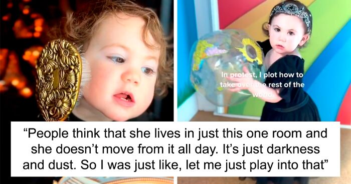 Mom Fed Up With People Saying Her Gothic Nursery Is Bad For Her Baby Starts A Satirical Series Featuring ‘Gothic Baby’