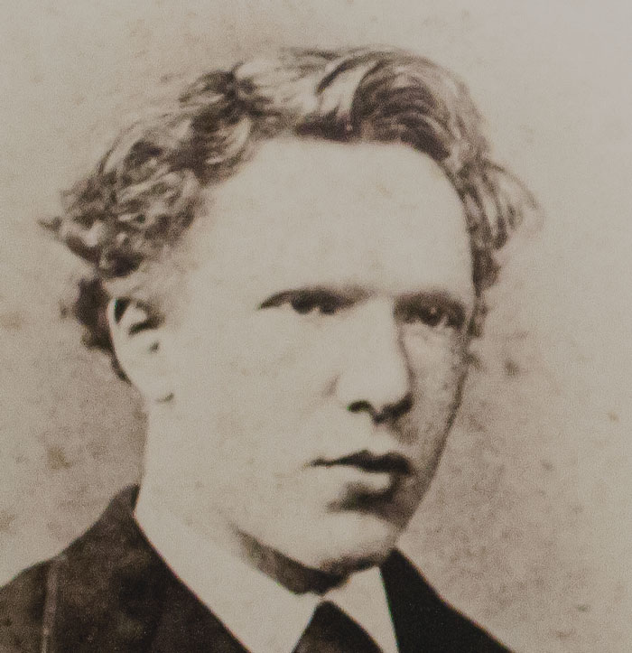 Picture of Vincent Van Gogh looking