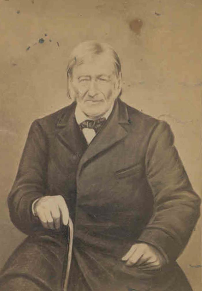 Picture of Daniel F. Bakeman sitting and posing