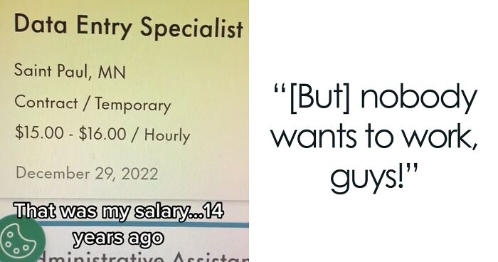 ‘You’ve Got To Be Kidding Me’: Guy Can’t Grasp That This Listing For The Exact Job He Worked 14 Years Ago Offers The Same Pay, Starts An Important Discussion