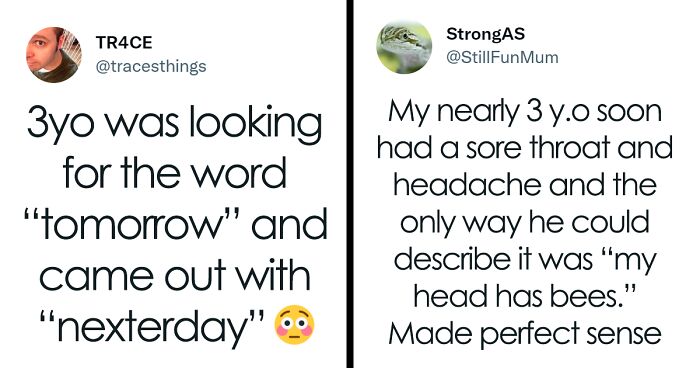 76 Times Toddlers Didn’t Know The Word For Something But Worked Around It In A Hilarious Way