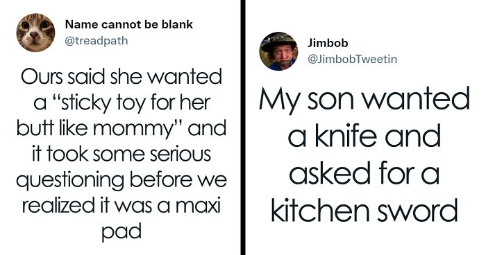 76 Times Kids Didn't Disappoint When Coming Up With ‘Alternative’ Names For Everyday Things