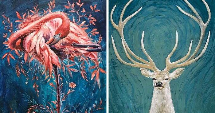 I Portray Nature As A Part Of All Of Us In My Mystical Paintings (35 Pics)