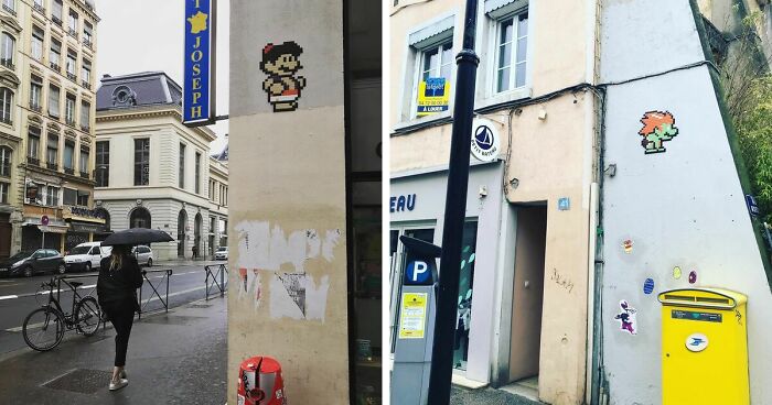 Transforming Mario: My Street Art Series (30 Pics)