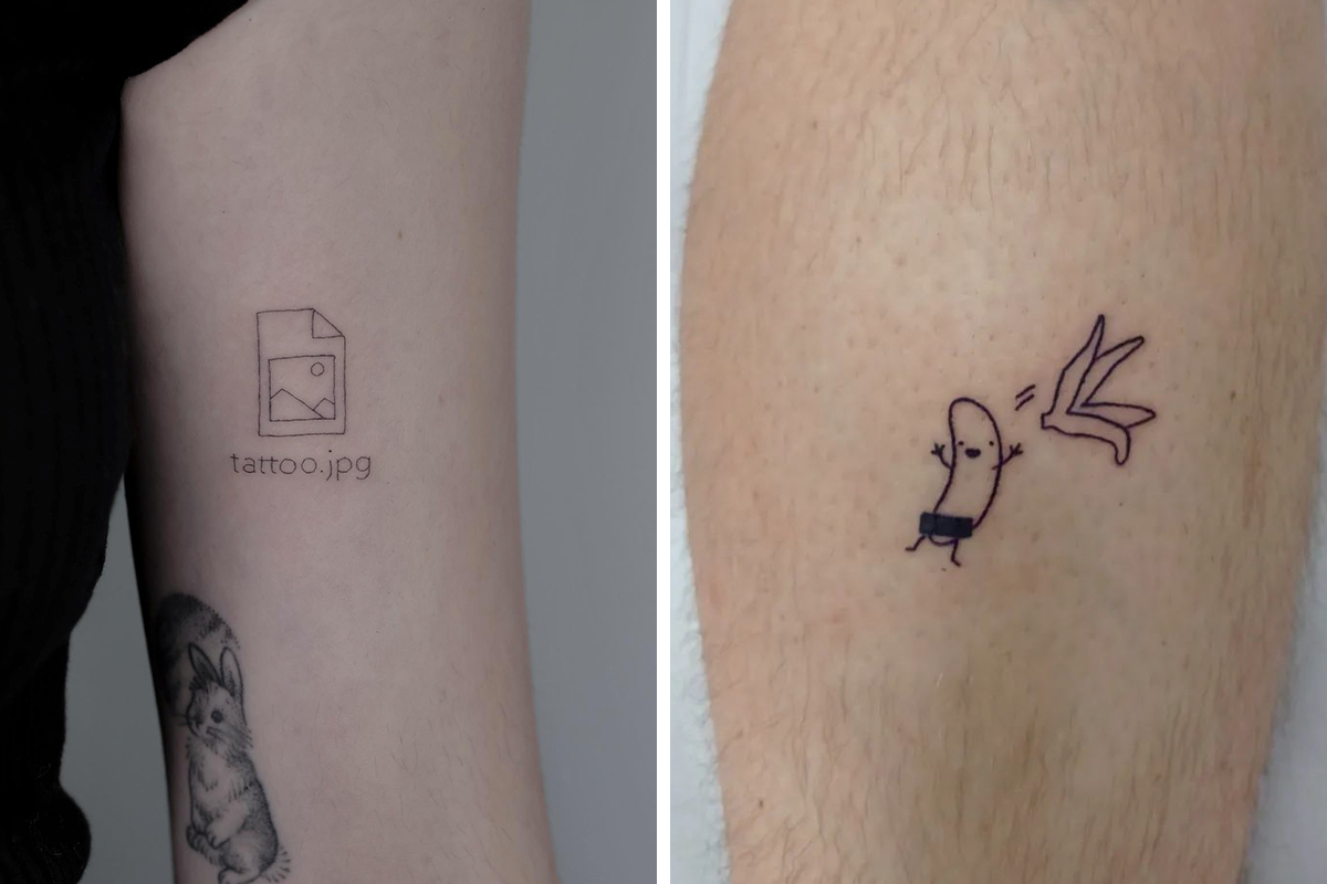 121 Minimalist Tattoo Ideas For FirstTimers  Bored Panda
