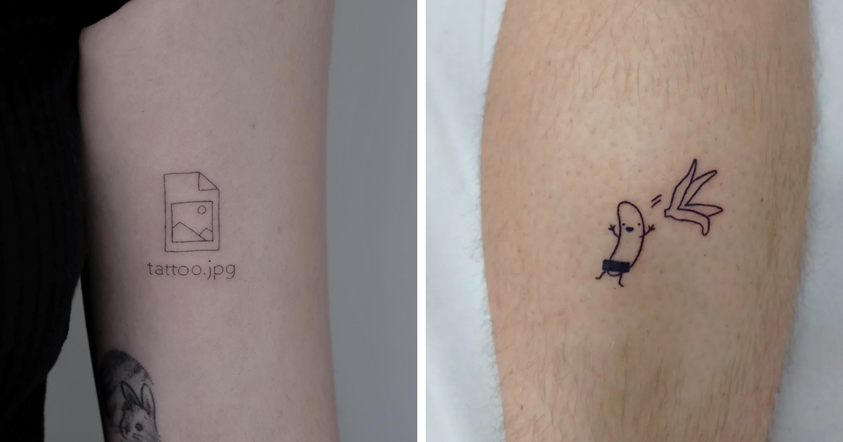 121 Minimalist Tattoo Ideas For FirstTimers  Bored Panda