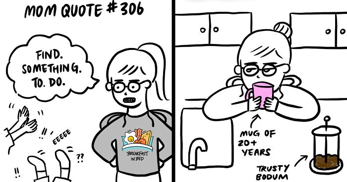 I Illustrate My Mundane Yet Funny Everyday Life Moments Being A Mom (36 New Pics)