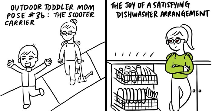 I Illustrate My Daily Life Struggles Being A Mom In Fun Comics (36 New Pics)