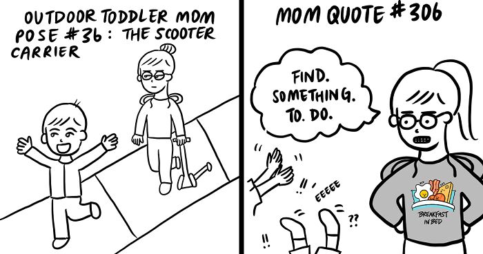 My 36 Funny Doodles Of Mundane Yet Relatable Moments Of Parent Life (New Pics)