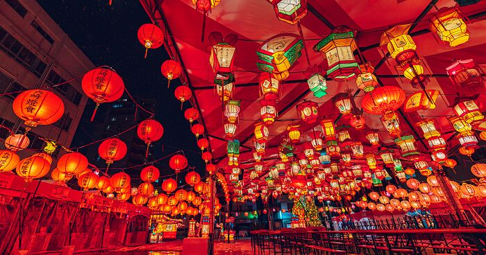 I Photographed The Lantern Festival In Nagasaki, Covered In Snow (15 Pics)